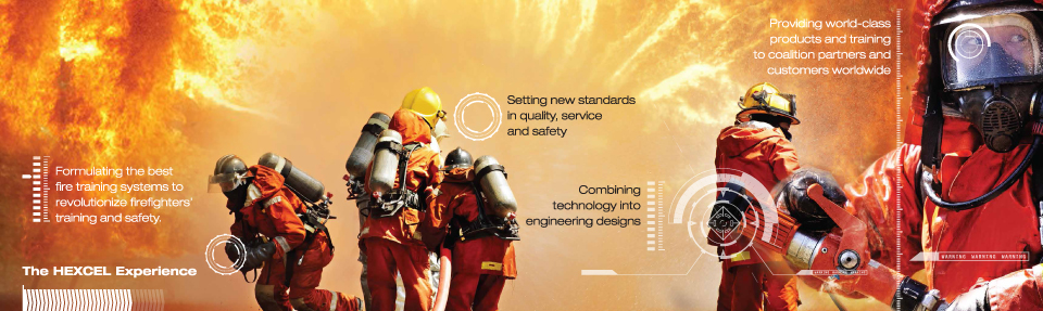 Hexcel fire training solutions