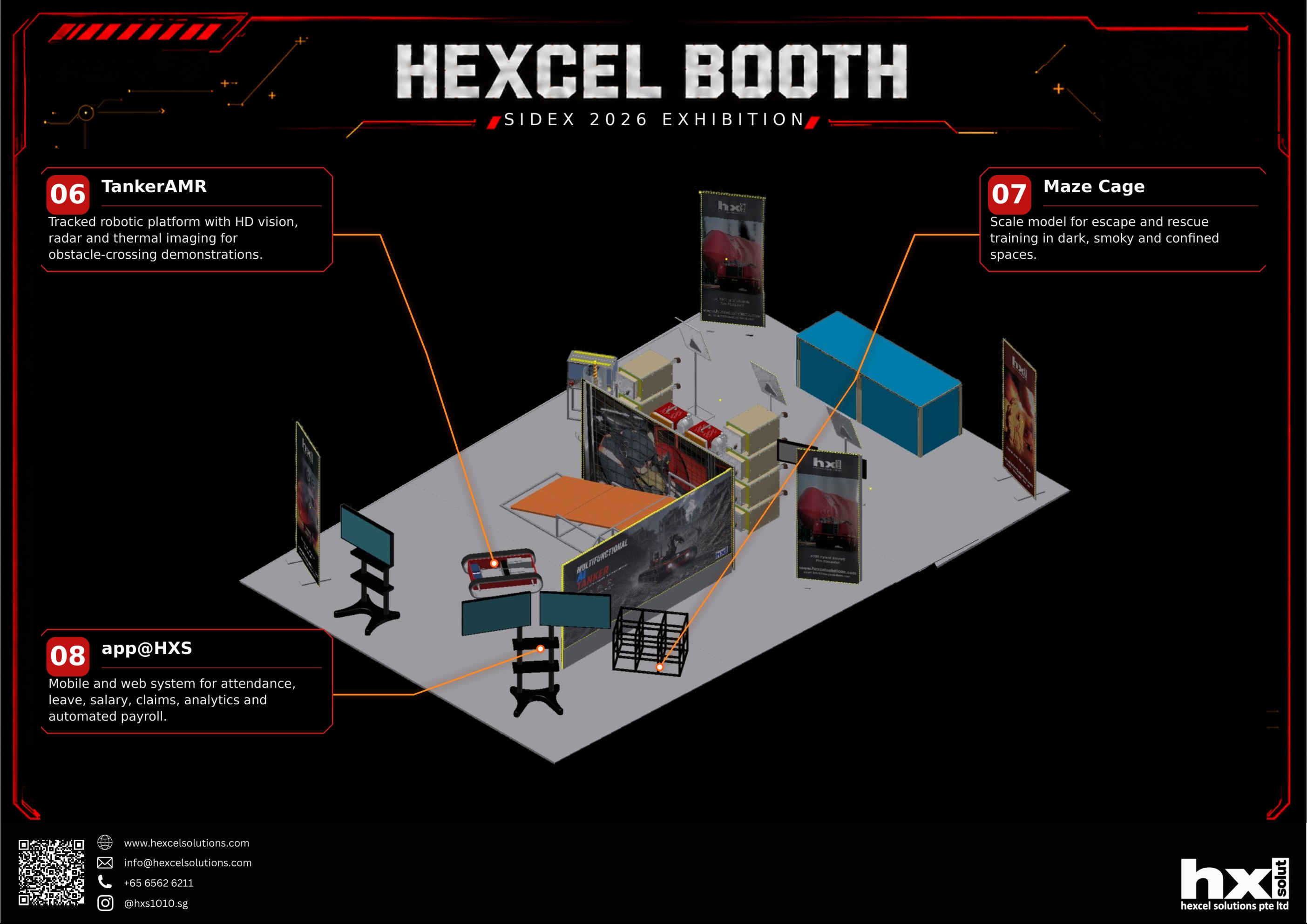 Back HEXCEL Booth preview