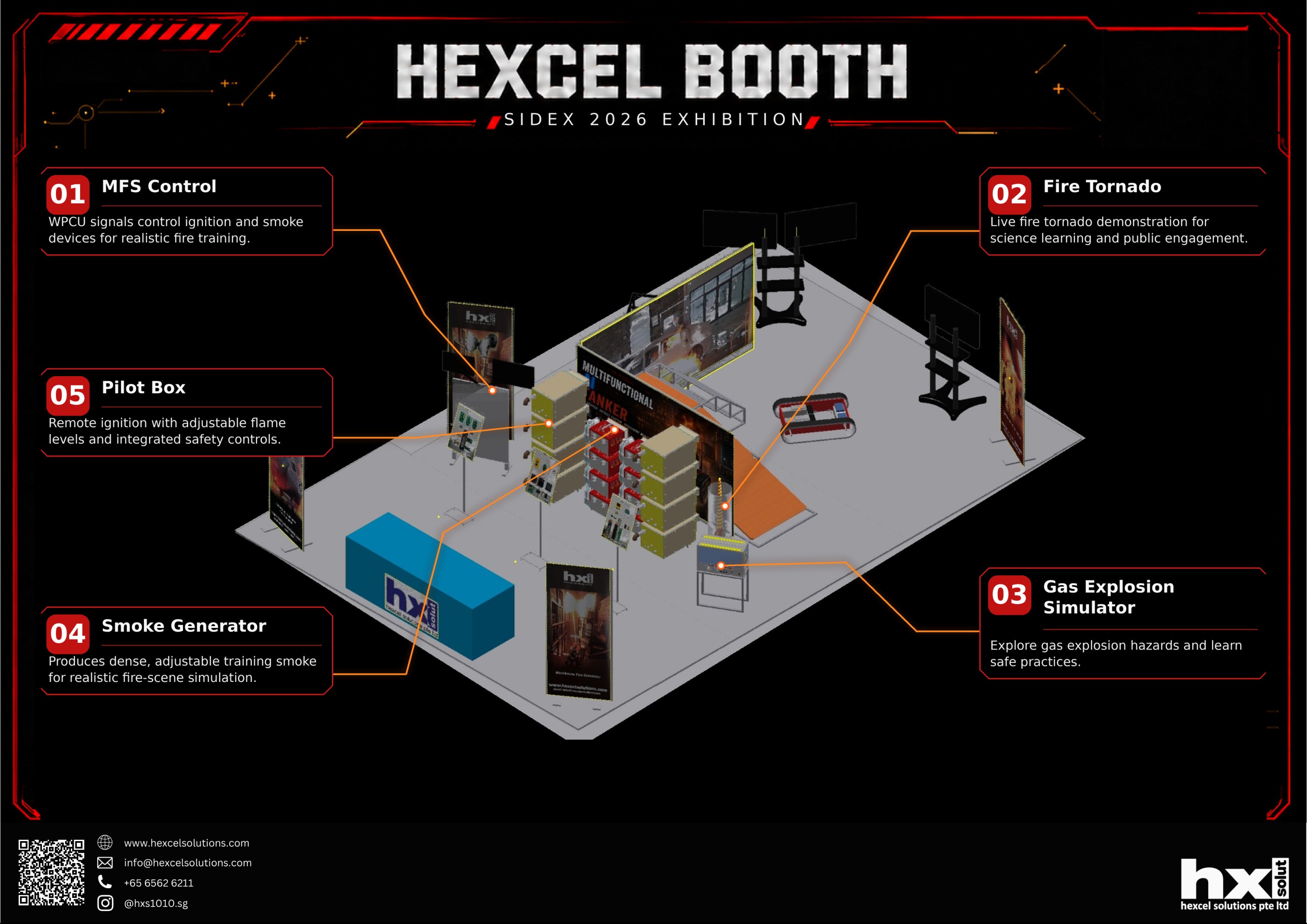 Front HEXCEL Booth preview